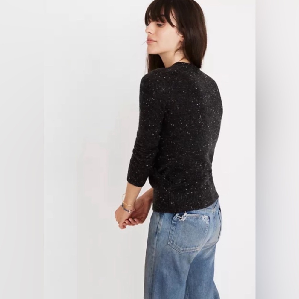 Madewell Donegal Wrap
Front Pullover Sweater in Coziest
Yarn Women's Size S